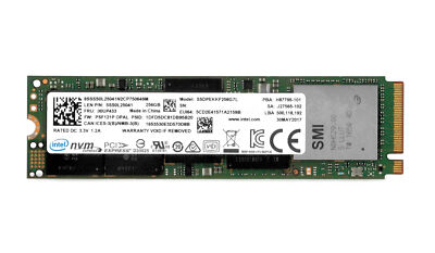 Intel 600p 256GB SSD | M.2 2280 | PCIe Gen3 x4  | NVMe 1.2 | SSDPEKKF256G7L | PC
