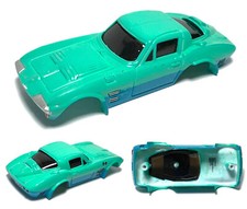 1pc AW Slot Car AutoWorld Ultra-G T-Jet BODY ONLY '64 CHEVY CORVETTE GRAND SPORT