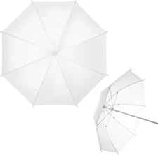 2 Pack Mini Photography Light Reflector Umbrella 20 Inch/ 50Cm Diameter White Tr