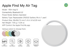 Apple Find My Air tag Airtag MFI Certified