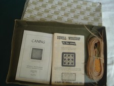 Chair Caning Repair Kit Vintage Newell Workshop with Instructions and Catalogue 