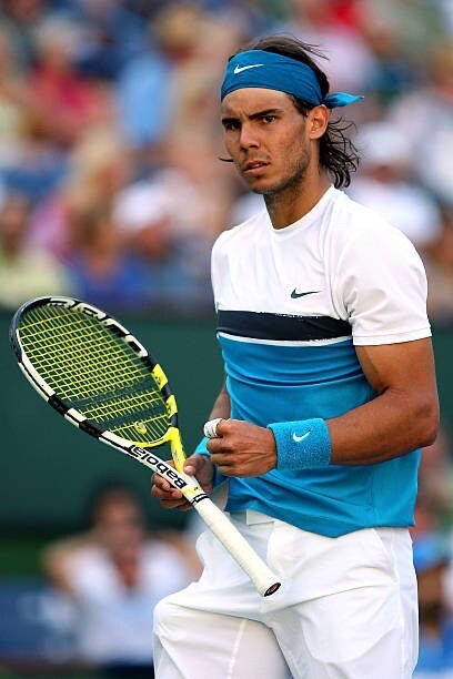 NWT : Rafael Nadal Nike 2009 Indian wells DoubleWide Wristbands | eBay