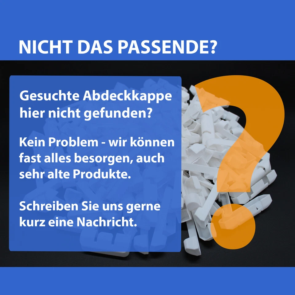 Tapas de ventana adecuadas para cojinetes de tijera Winkhaus, tapa de seguridad NUEVO - Imagen 4 de 4