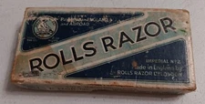 Antique Rolls Razor in Original case and box  NO RESERVE AUCTION