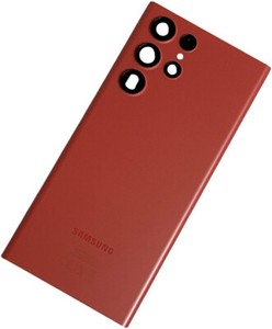 Original Samsung Galaxy S22 Ultra 5G Akkudeckel Backcover Deckel Rot