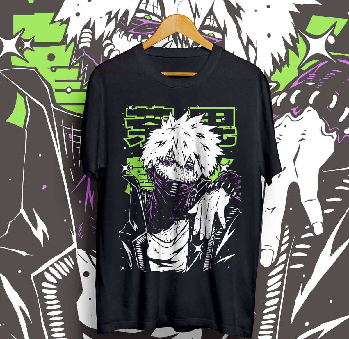 My Hero Academia Team Boku No Hero Anime Manga Tshirt T-Shirt Tee