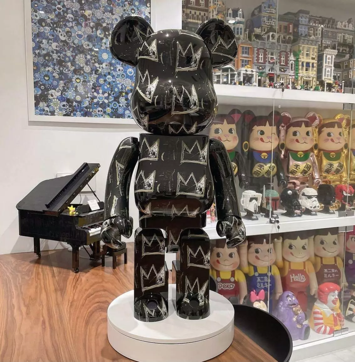 BE@RBRICK JEAN-MICHEL BASQUIAT #8 1000％