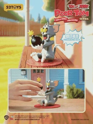 52toys TOM and JERRY poor tom series 4 mystery boxes set of 4 NEW