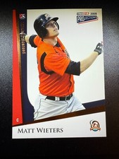 2009 Tristar PROjections Orange #10 Matt Wieters First Year card #5/5 !!!