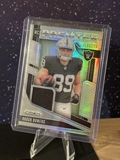 2024 Panini Prizm Silver - Premier Jerseys #PJ-BBS Brock Bowers (MEM, RC)
