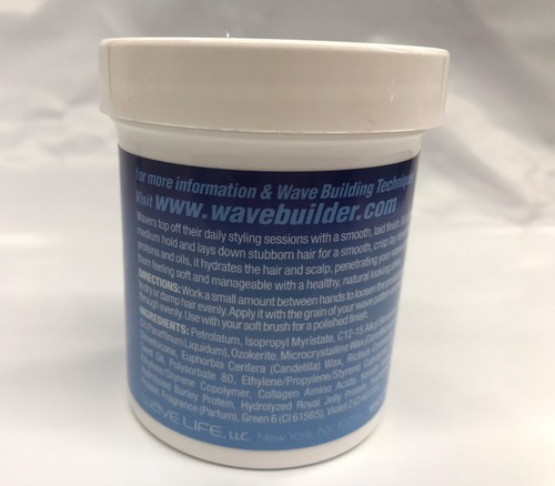 POMADA DE JEL DE ACEITE WAVE CONSTRUILDER 3 OZ SOPORTE MEDIO para olas suaves manejables - Imagen 3 de 3