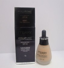 BY TERRY HYALURONIC FLAWLESS LIQUID FOUNDATION SPF30 500C COOL-MEDIUM DARK 1OZ