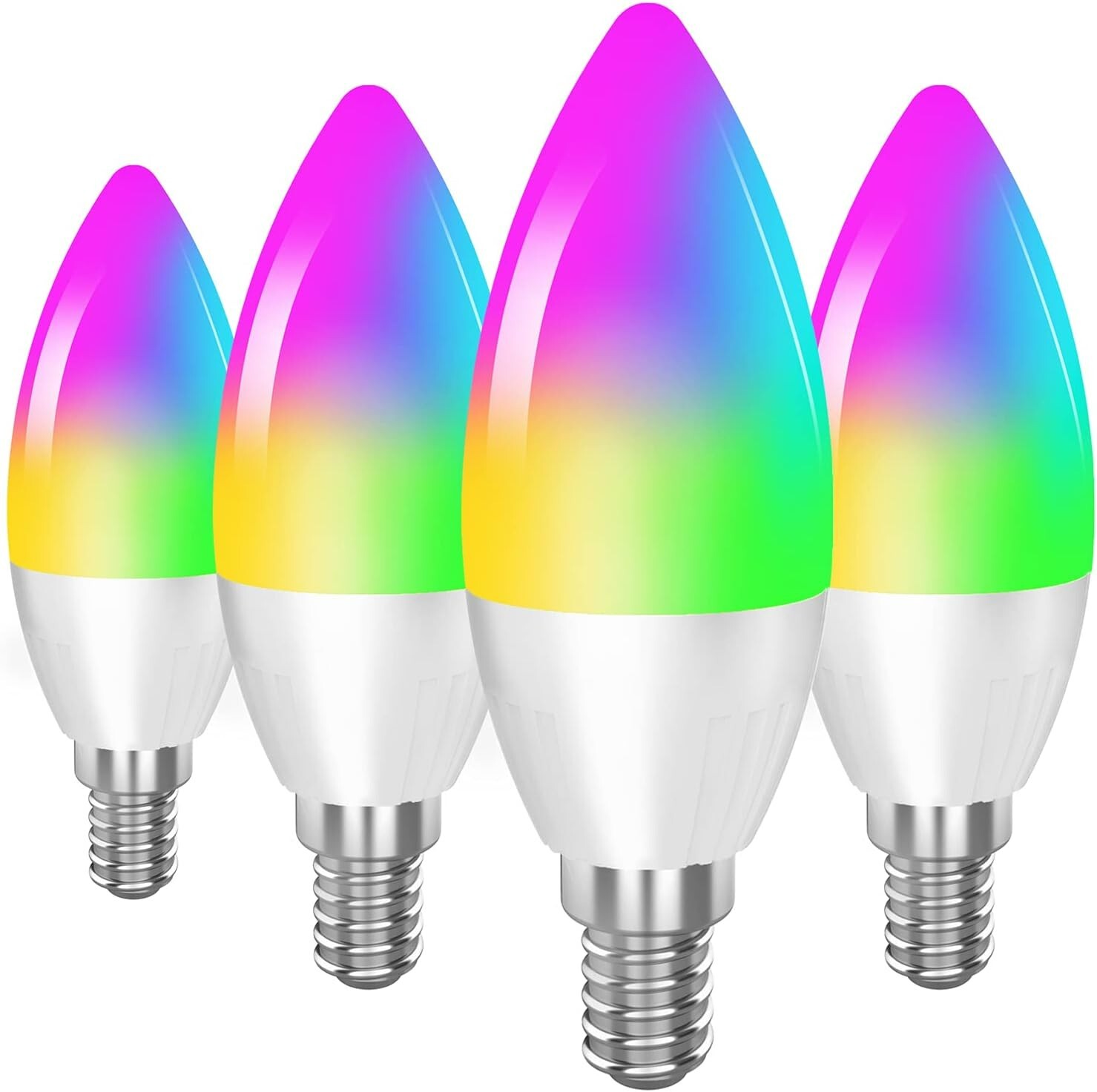 Dogain Smart Light Bulb Alexa Google Home Siri Compatible E12 Base B10/B11 WiFi
