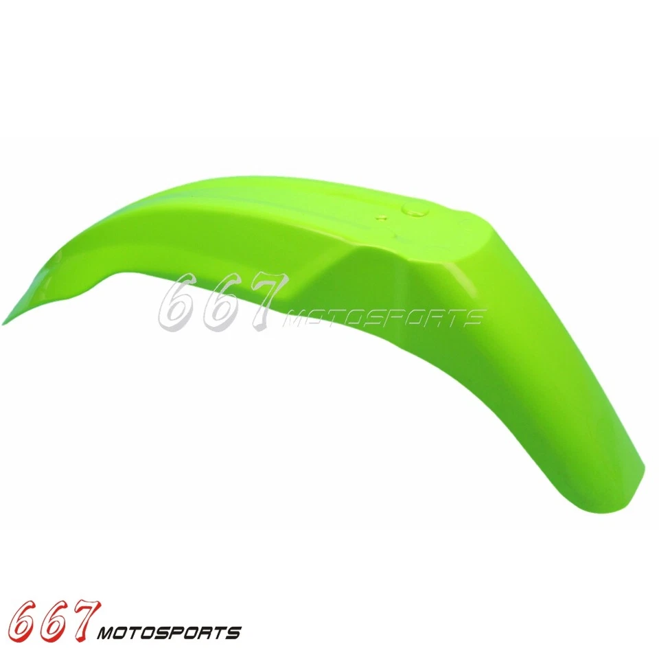 Guardabarros delantero para Kawasaki KX250 KX250F KX450F KLX110 KLX125 KLX140 KLX250 KLX450 Foto 3 de 4