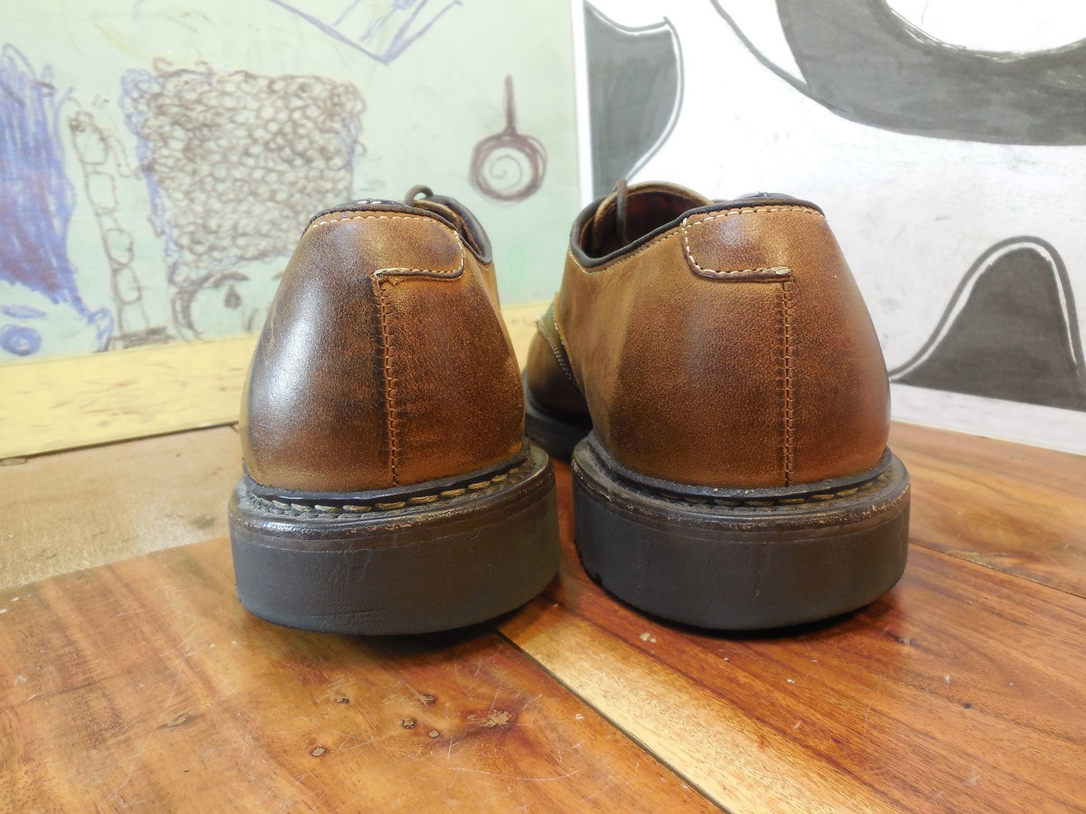 Allen Edmonds Berkshire Brown Nubuck Leather Oxford Shoes Men\'s Size 8.5 D Allen Edmonds Brown Leather  main image 3