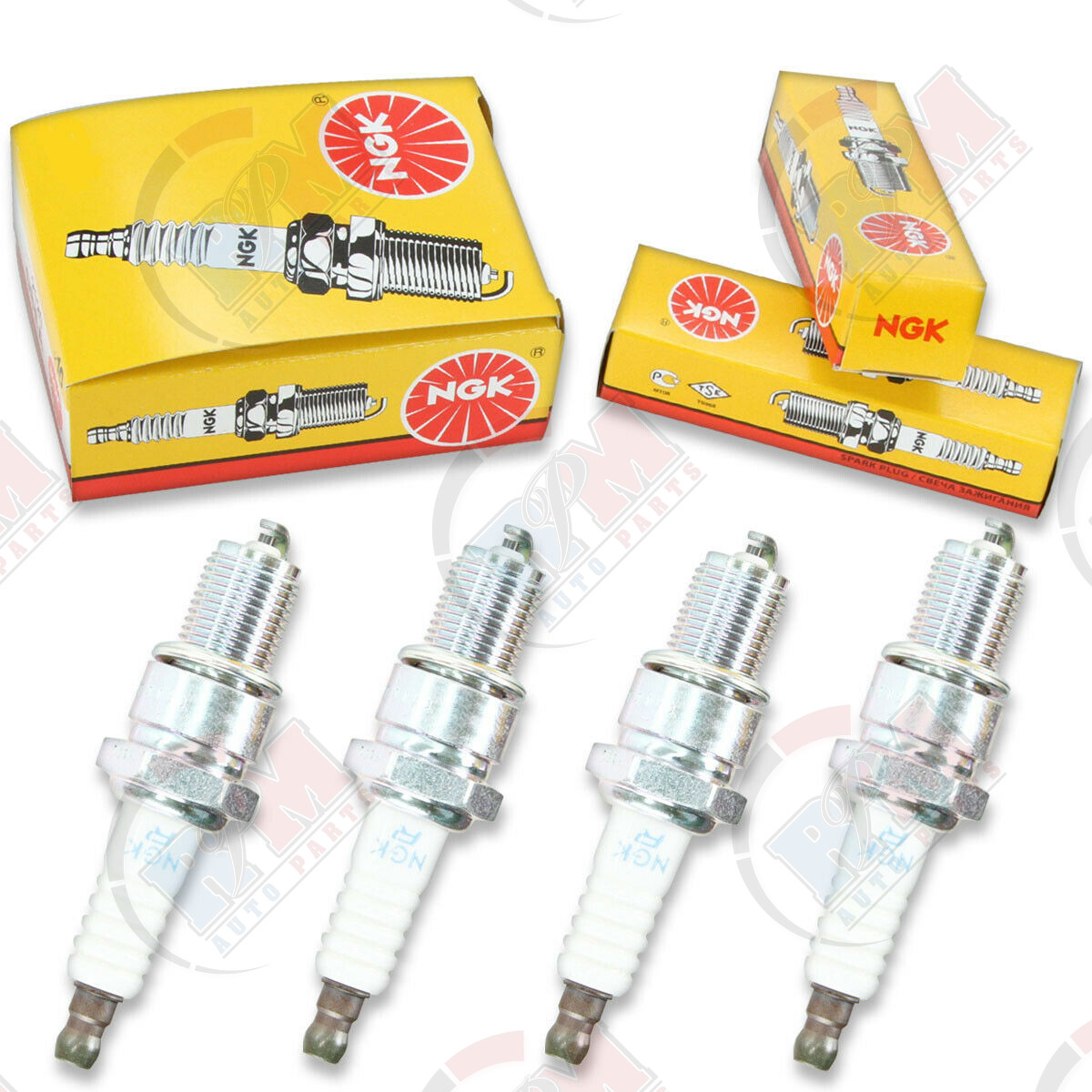 NGK Standard Plug Spark Plugs 6578 BPR4ES SOLID SET OF 4