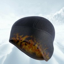 Winter Warm Fleece Beanie Hat with Ear Flap Windproof Skull Cap Outdoor Ski Cap