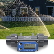 LCD Digital Turbine Flowmeter Diesel Gasoline Water Electronic Liquid Flow Meter