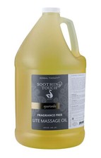 Soothing Touch Fragrance Free Lite Oil, 1 Gallon