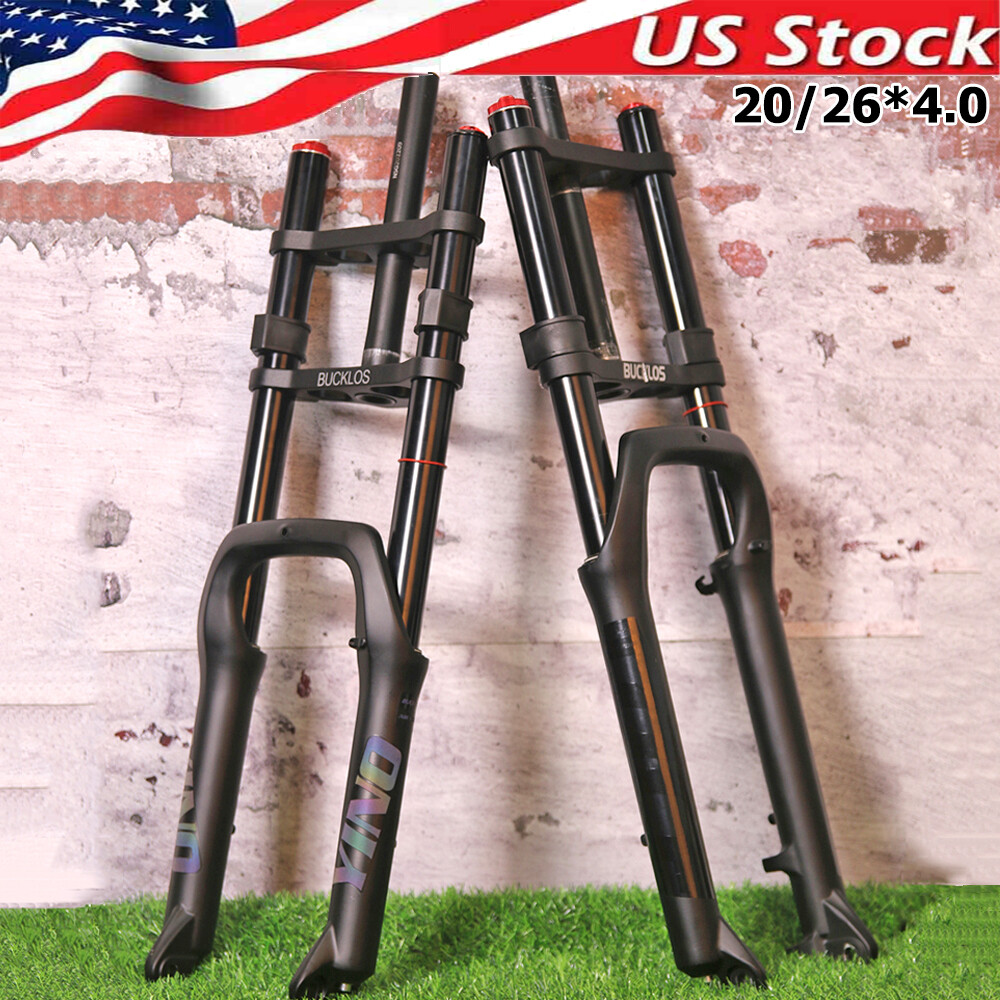 BUCKLOS Fat Beach/Snow/Electric/XC Bike Forks MTB Air