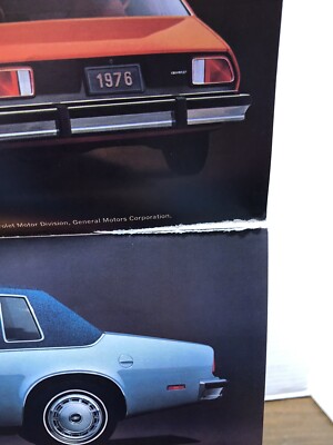 1976 Chevrolet Monza 2+2 Hatchback & Towne Coupe Car Dealer Sales