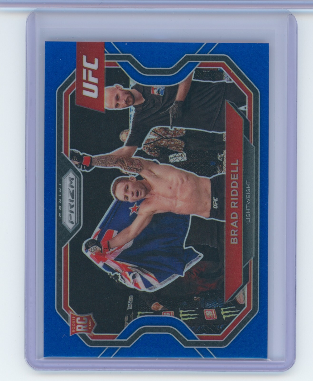 2021 Panini Prizm UFC #118 Brad Riddell Blue /199