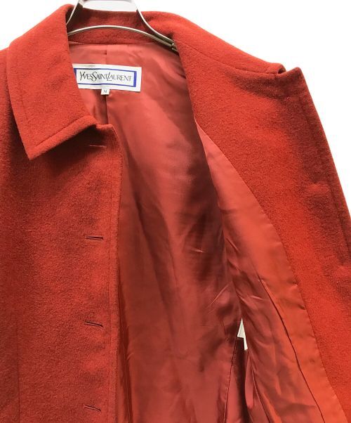 Yves Saint Laurent Giacca Cappotto Rosso dal Giappone '039