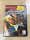 Star Wars Starfighter PlayStation 2 PS2 Greatest Hits - Complete Reg Card CIB
