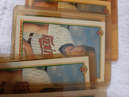 (20)1990 Bowman Chuck Knoblauch RC Rookie #415 Lot - Bild 3 von 5