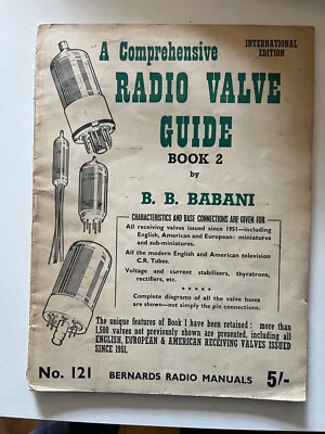 A COMPREHENSIVE RADIO VALVE GUIDE BOOK 2 NO;121 VINTAGE