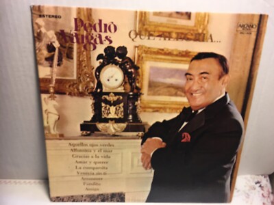 Pedro Vargas LP Que Alegria, Arcano Records.