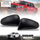 <!--F#f_0-->PAIR LR Side Mirror Cover Matte Black For Toyota Hilux Pickup 2015-2019<!--F/-->