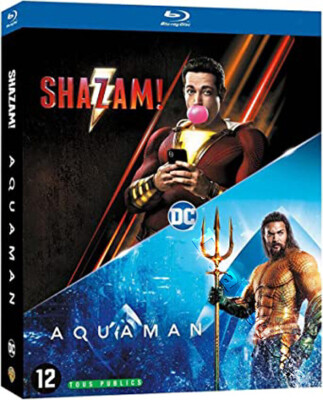 Aquaman / Shazam NEW Cult Blu-Ray 2-Disc Box Set James Wan Jason