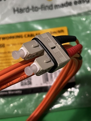 Startech 2m Fiber Optic Cable - Multimode Duplex 50/125 - OFNP Plenum - SC/SC - - Afbeelding 4 van 6