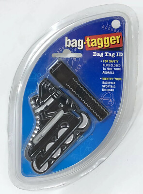 Rollerblade Skate Vintage 90's Travel Luggage Backpack Bookbag Sport Bag ID Tag