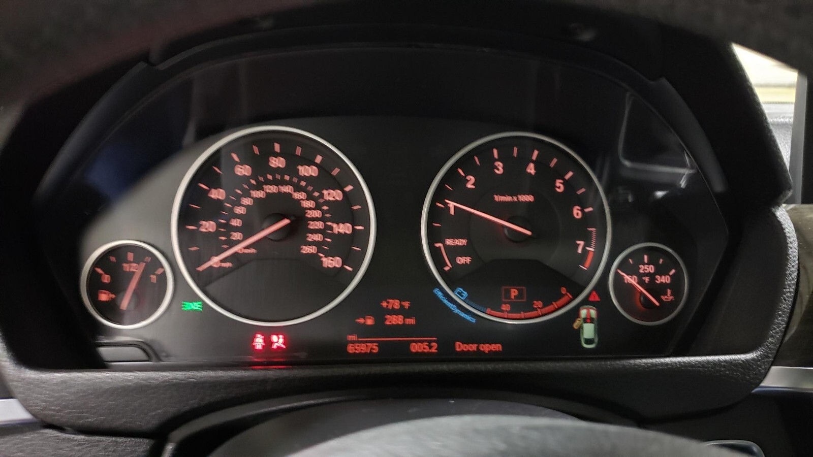 20142016 BMW 428i F36 Speedometer Instrument Gauge Cluster 65975 Miles