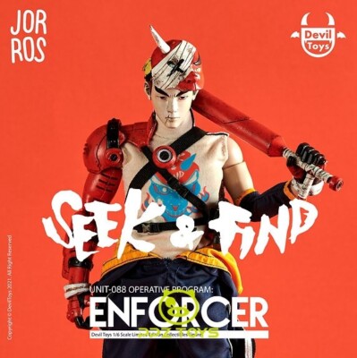 その他 Devil Toys X Jor Ros 1/6 Enforcer 1/6 Devil Toys x Jor Ros Enforcer Unit-088 Collection
