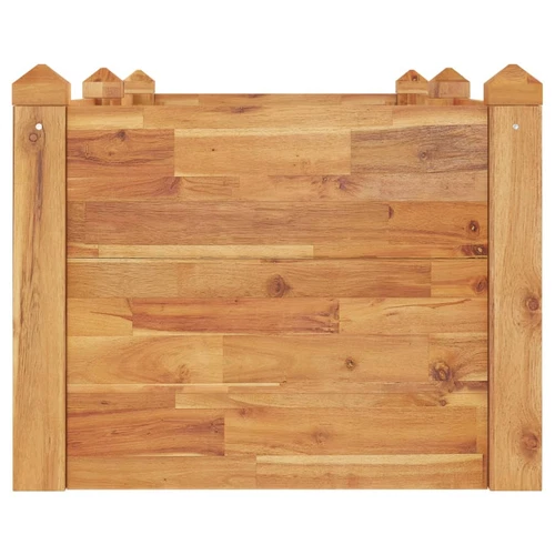 vidaXL Garden Raised Bed 160x60x44 cm Solid Wood Acacia - Picture 5 of 7