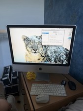 Apple iMac Series All-in-One Desktop Computer, Silver All-In-One Form Factor