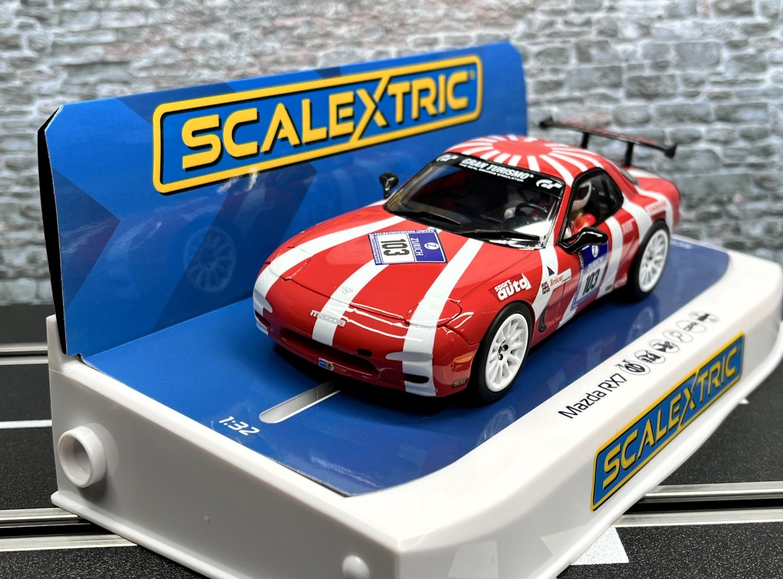Mazda RX7 FD Nurburgring 24 2007 1:32 Maßstab Scalextric C4626 - Bild 3