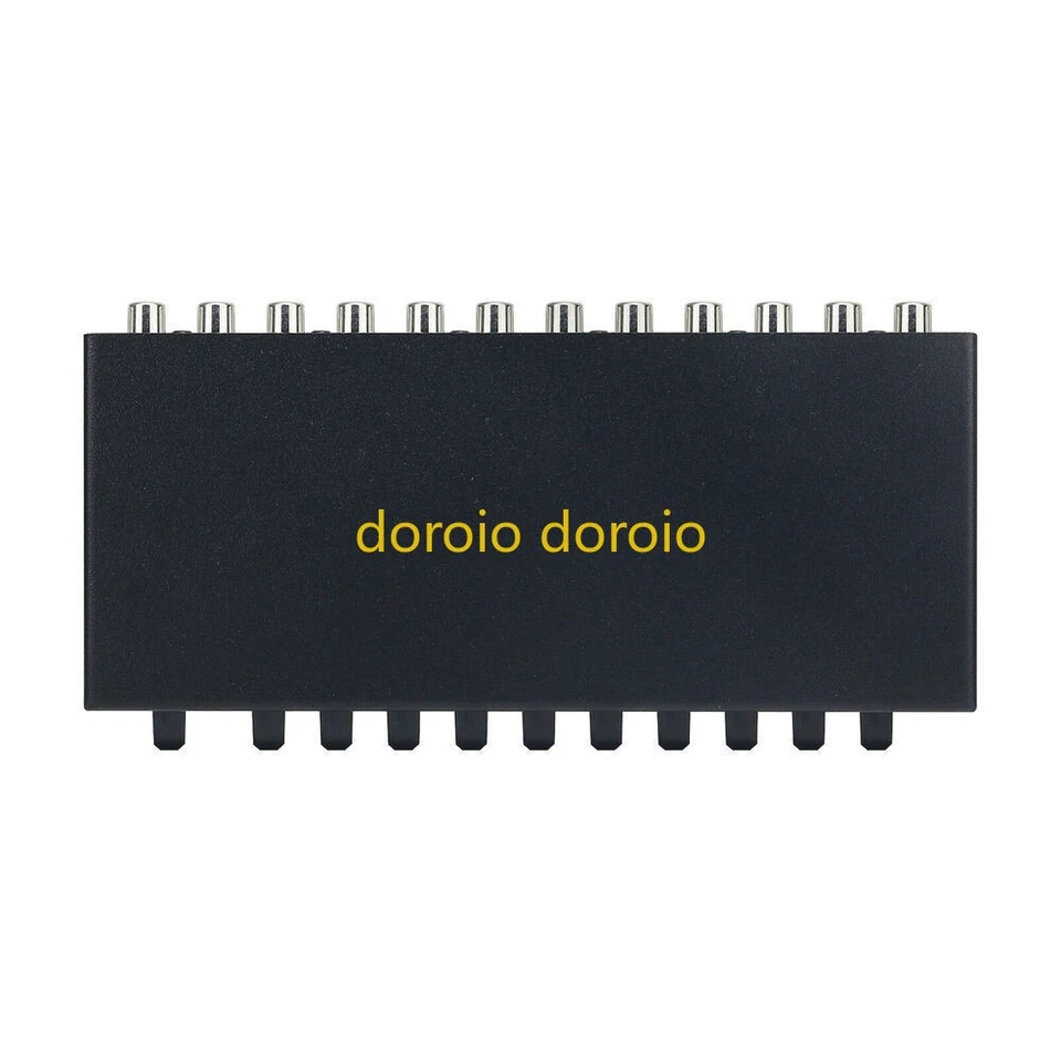 Audio Switcher RCA Audio Selector 10 IN 2 OUT or 2 IN 10 OUT Lossless Switching - Image 4 of 4