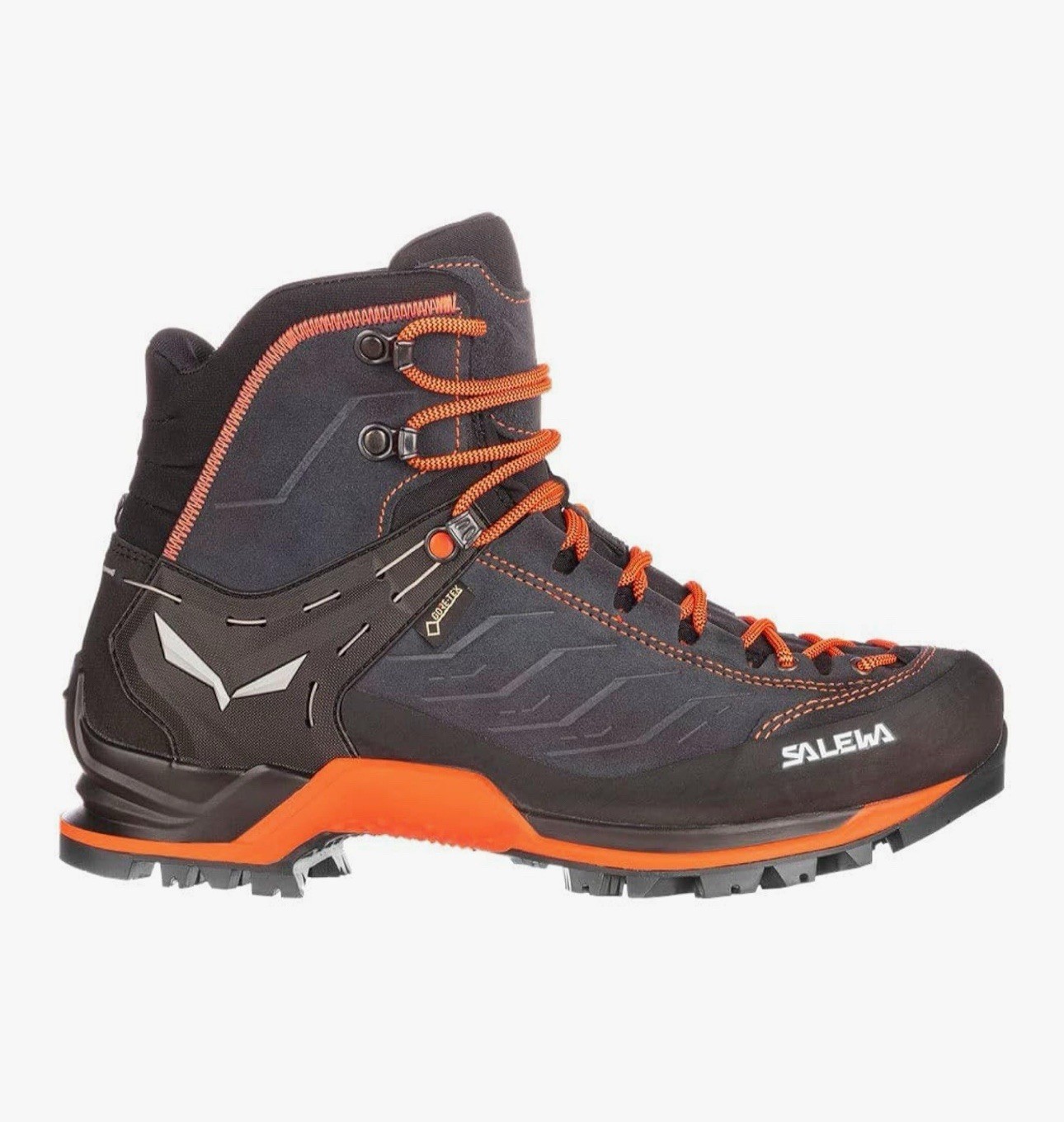 Salewa Hombres MS Mtn Entrenador Medio GTX Talla UK 10.5 Senderismo Trekking Caminar Negro