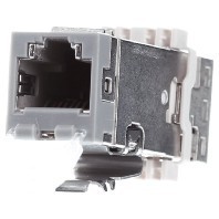 Commscope Emea SLX 6AS Jack Cat. 6A Front. gr m.Staub. 2153365-4