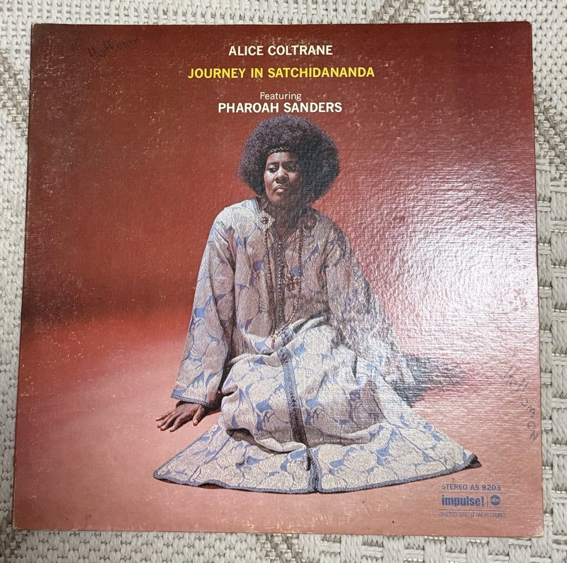 Alice Coltrane Journey in Satchidananda Vinyl LP - 1971 Impulse AS-9203 RARE!