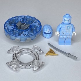 LEGO Ninjago NRG Zane w Weapons Spinner Njo0069 9590