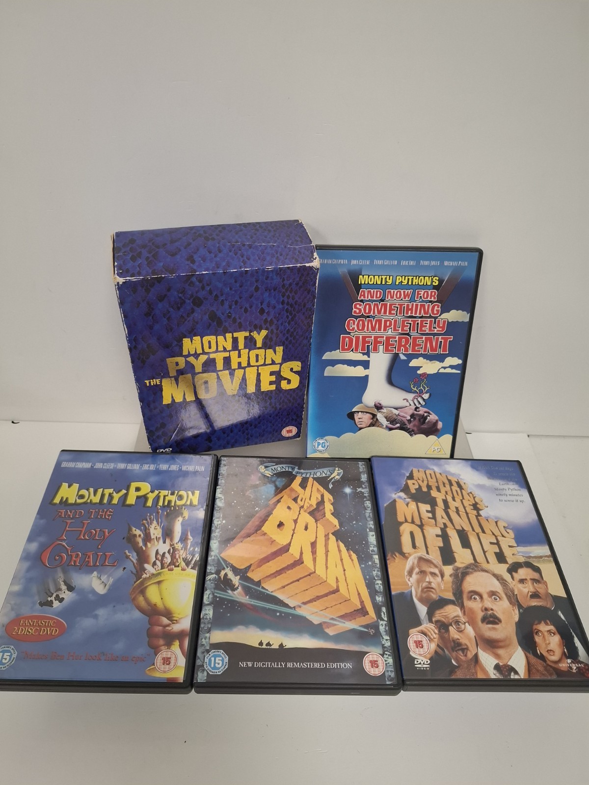 Monty Phython The Movies 4 Movie Dvd Boxset Region 2 Clean Discs