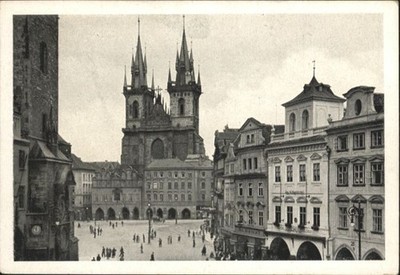 Prag Prahy Prague Prag_Böhmen Tein Kirche  