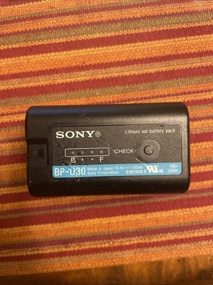 Sony BC-U1A Battery Charger + BP-U30 Lithium-Ion Battery for XDCAM