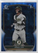 2023 Bowman Chrome Draft Sapphire Edition Jonah Cox #BDC-135 0r5k