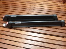 Yakima Buttondown 6 Ski Snowboard Roof Rack With Locks And Key.  No Hardware.
